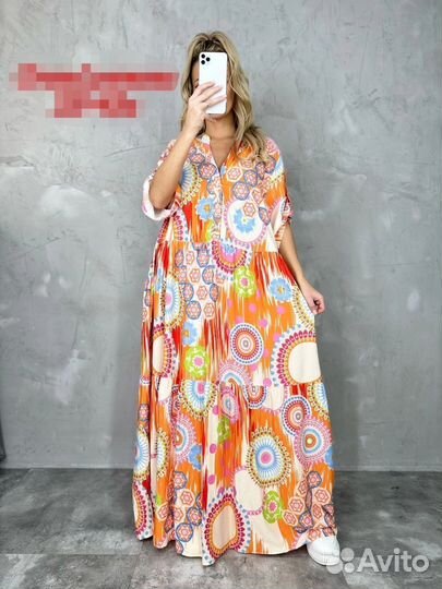 Платье под Италию Size 50-58