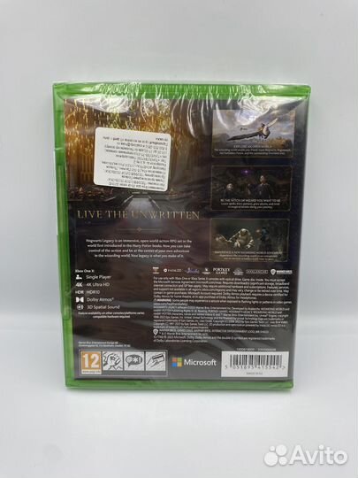 Hogwarts Legacy xbox one (рус.суб.) новый