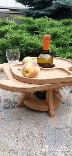 Поднос- столик для вина