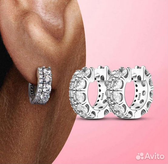 Серьги серебро 925 в подарок