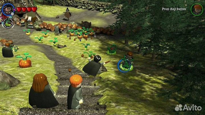 PS4 диск Lego Harry Potter Collection,новый,в упак