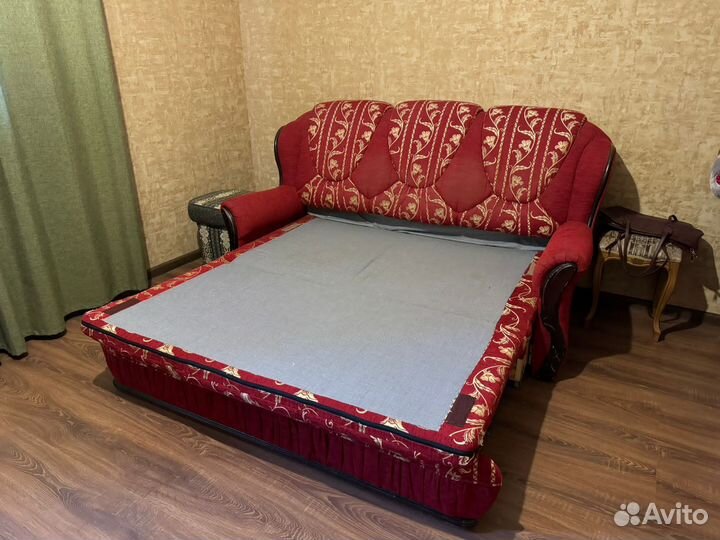Диван раскладной +кресла расклад бу