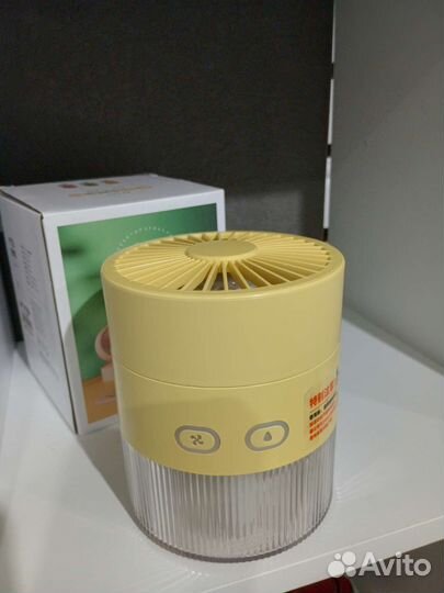 Вентилятор настольный с увлажнителем