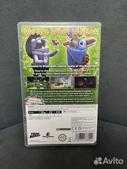 BugSnax Nintendo switch