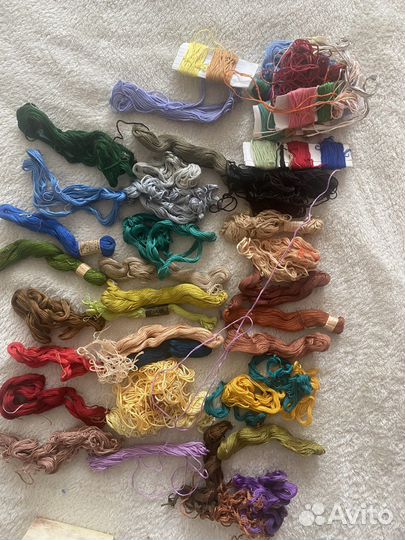 Нитки мулине СССР и современные