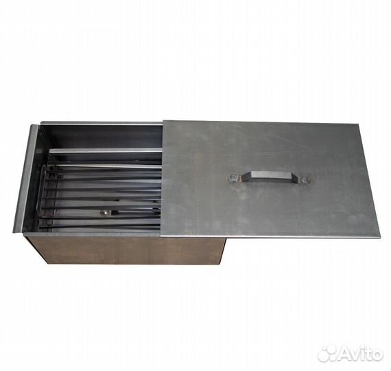 Коптильня двухъярусная с поддоном