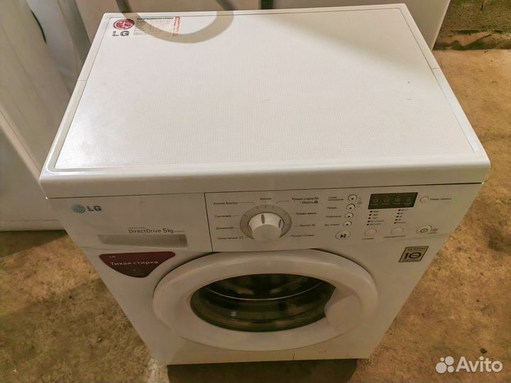 Стиральная машина бу lg 5 кг