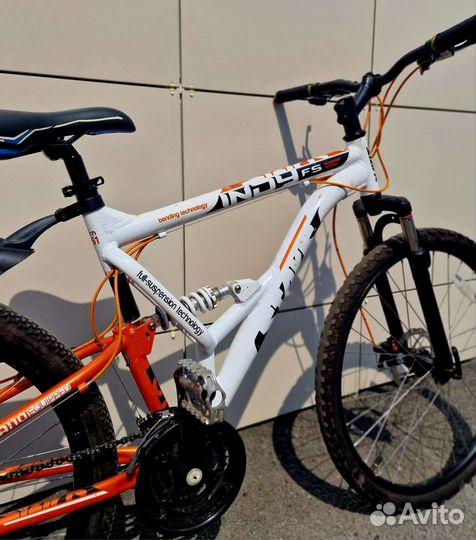 Велосипед горный двухподвес Stark Indy FS 26