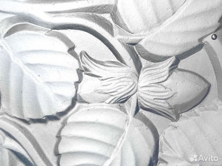 Старинная тарелка, Франция, стекло, 1930 гг