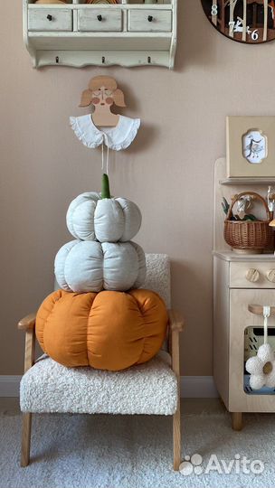 Тыквы текстильные декор для детской