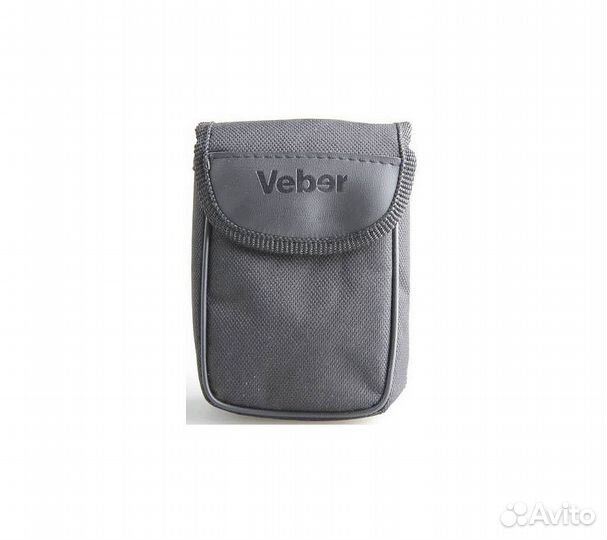 Бинокль Veber 10x25 WP черный-желтый