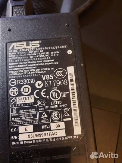 Ноутбук asus k50ab