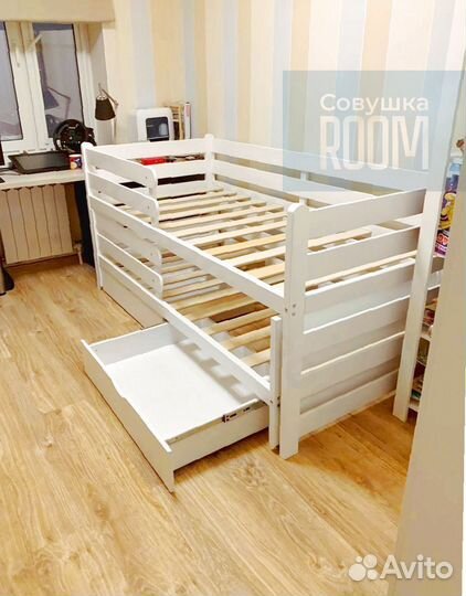 Двухъярусная Кровать из бука