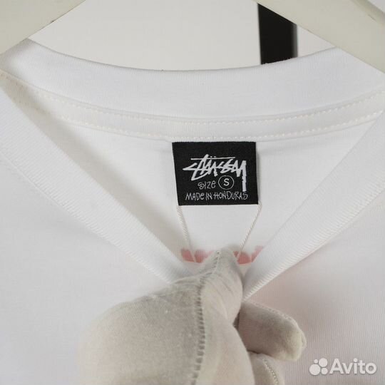 Футболка Stussy Wiki Tee белая