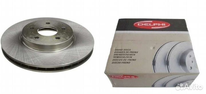 Тормозной диск вентилируемый BG4683C KIA Hyundai