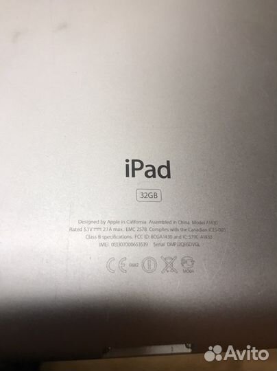 iPad 3 32gb model a1430