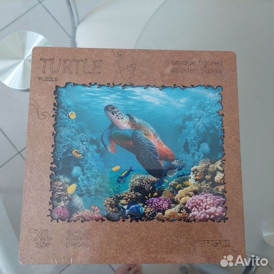 Деревянные пазлы Zufa / Черепаха XL - 328 деталей