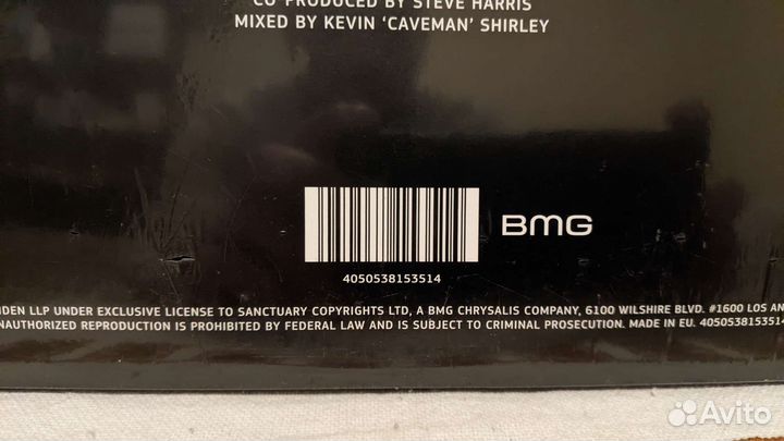 Iron maiden 1st pressing BMG USA