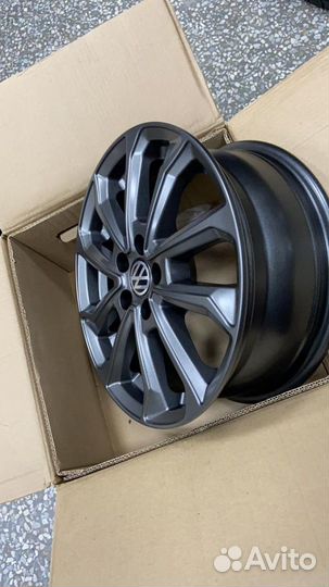 Диски r16 Polo Rapid Gunmetal (Германия)