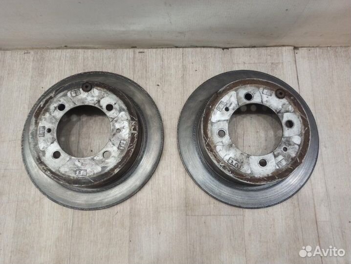 Диск тормозной задний Mitsubishi Lancer 9 CS3A