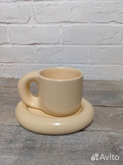 Чашка в скандинавском стиле подарок на 14 февраля