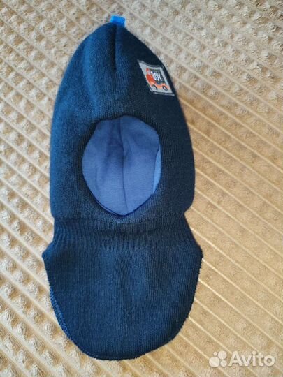 Шапка шлем для мальчика