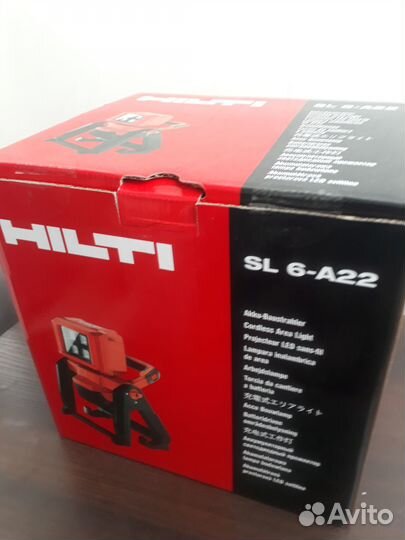 Аккумуляторный светодиодный прожектор Hilti SL 6-A