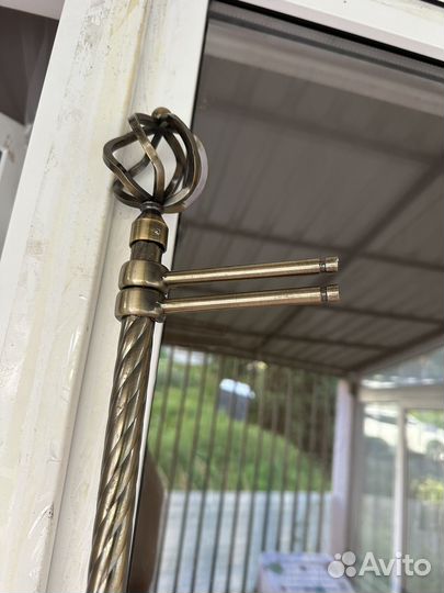 Карнизы для штор двухрядный металлический