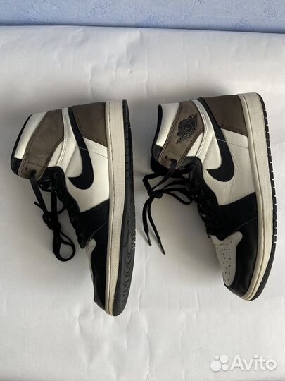 Кроссовки Nika Air Jordan 1 Dark Mocha