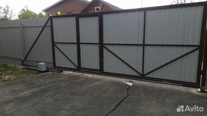 Отканые ворота от производидтеля