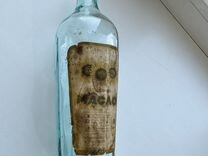 Старая бутылка из по масла СССР