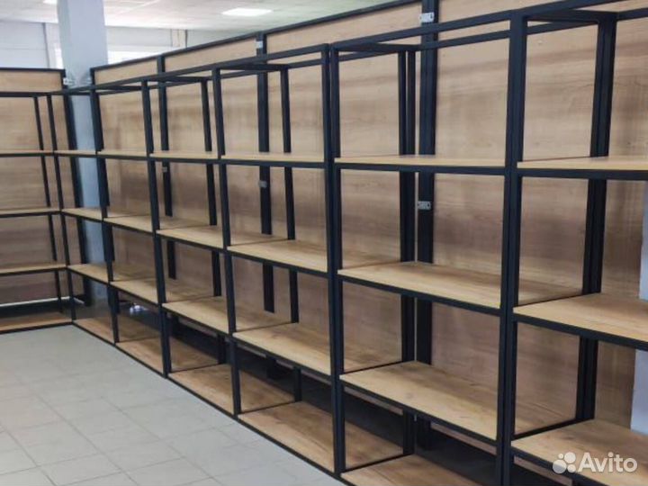 Стеллаж напольный