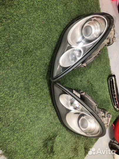 Фары на porsche 970