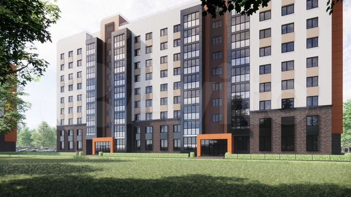 3-к. квартира, 93,2 м², 8/9 эт.