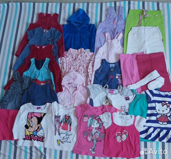 Вещи на девочку от 6 мес до 4 лет