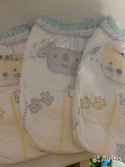 Pampers premium care 4 трусики