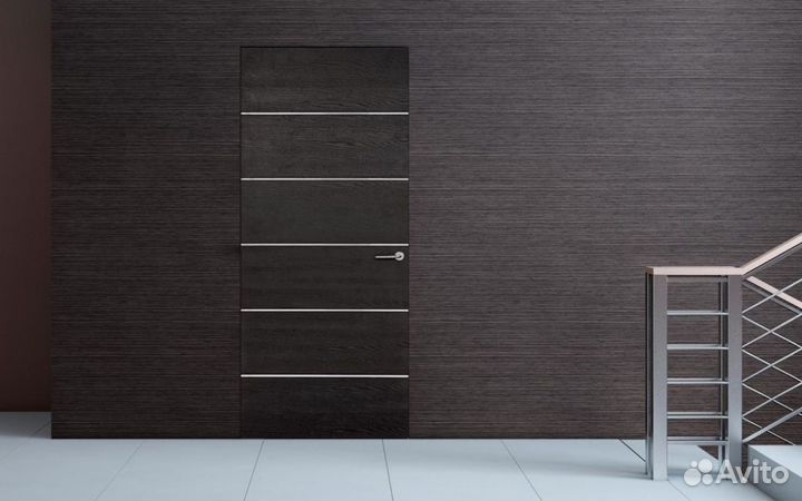 Межкомнатные двери скрытого монтажа эмаль