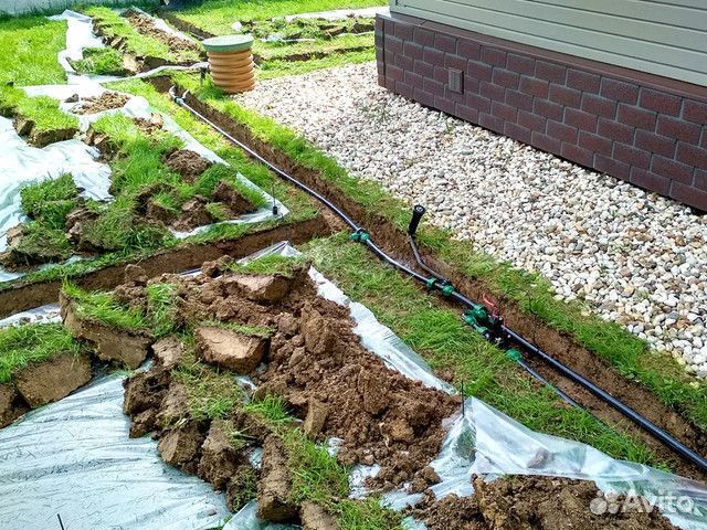 Установка системы автополива