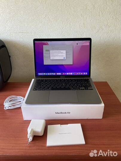 Apple macbook air 13 2020 m1 16gb 256