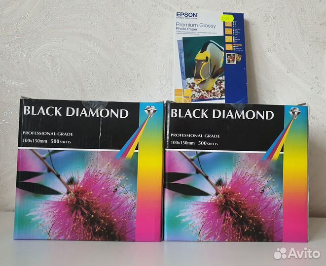Фотобумага Black Diamond глянц. 10*15, 210г/м2