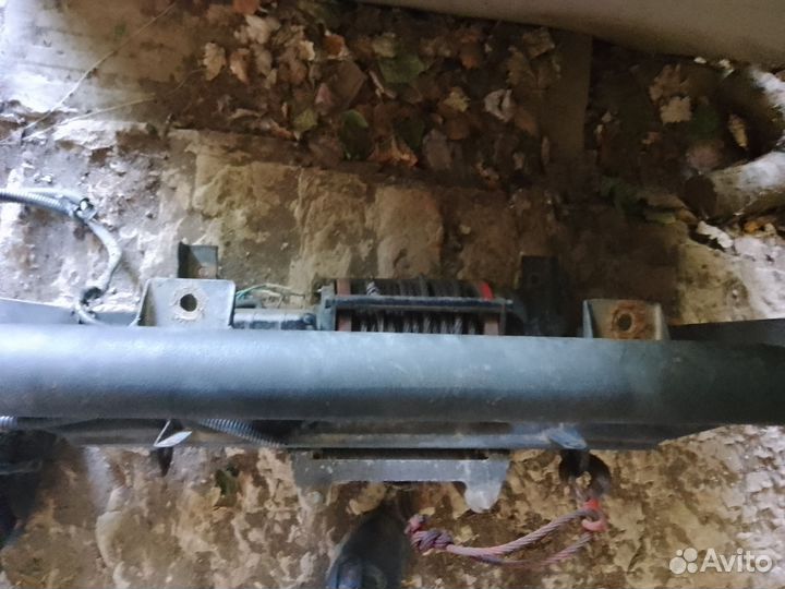 Бампер и лебедка