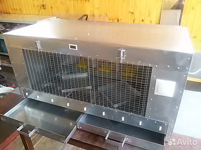 Брудер и клетки для перепелов