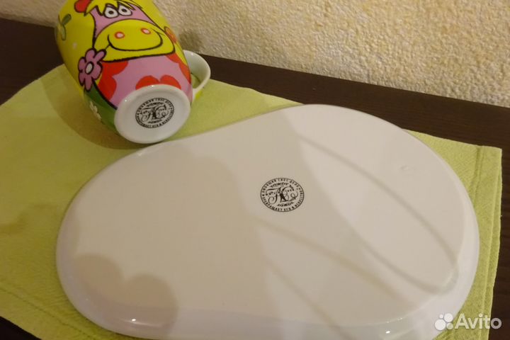 Кружка с блюдцем