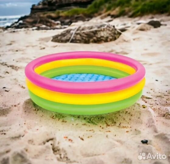 Детский надувной бассейн новый