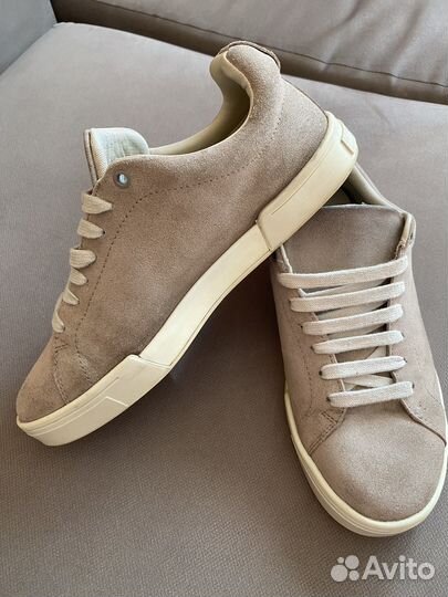 Кеды замшевые zara