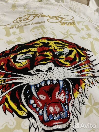 Зип худи Ed hardy by Christian Audigier