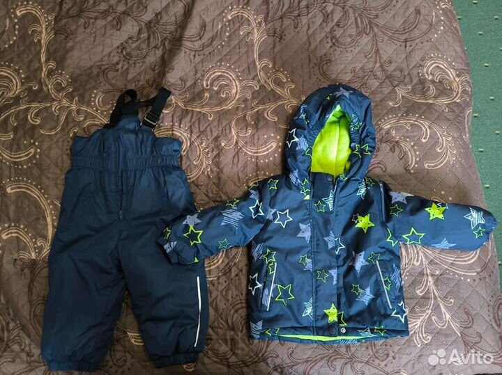 Зимний костюм для мальчика 80размер