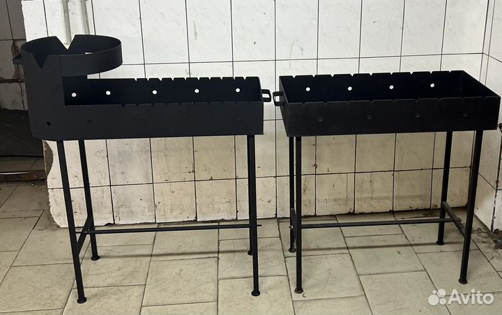 Мангал с печью под Казан