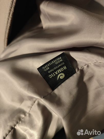 Пальто женское осень весна 56 размер