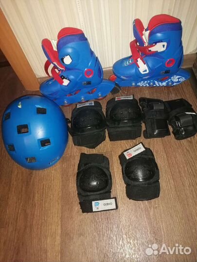 Детские ролики и защита